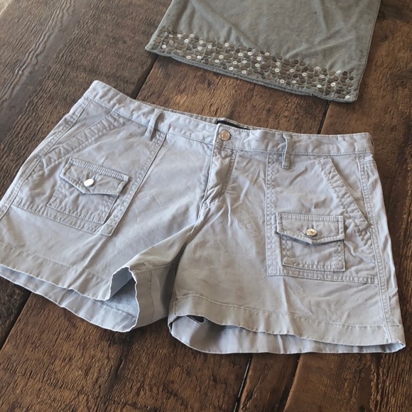 Banana Republic Pants - Banana Republic light blue shorts